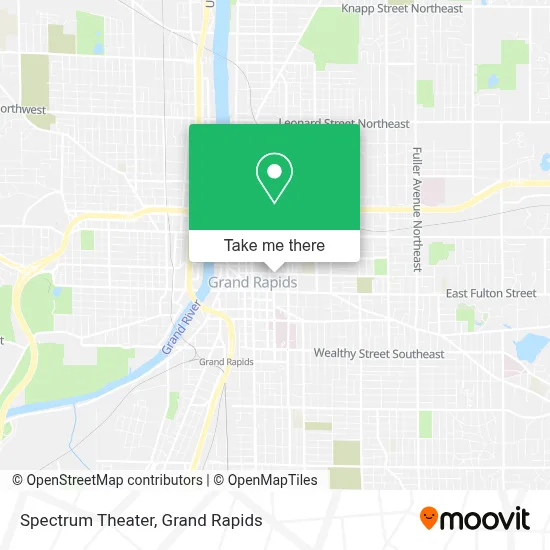 Spectrum Theater map