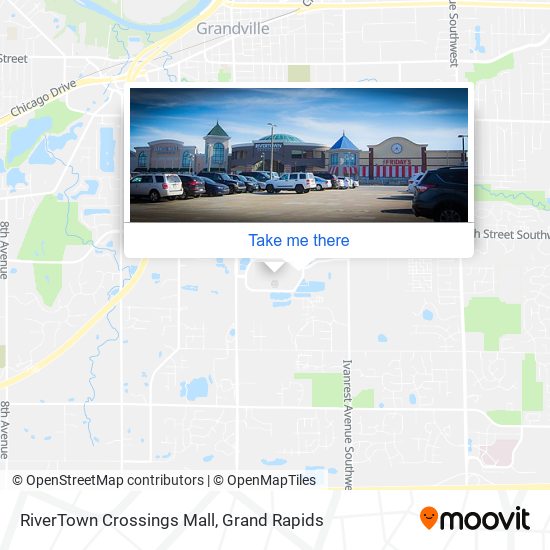 Mapa de RiverTown Crossings Mall