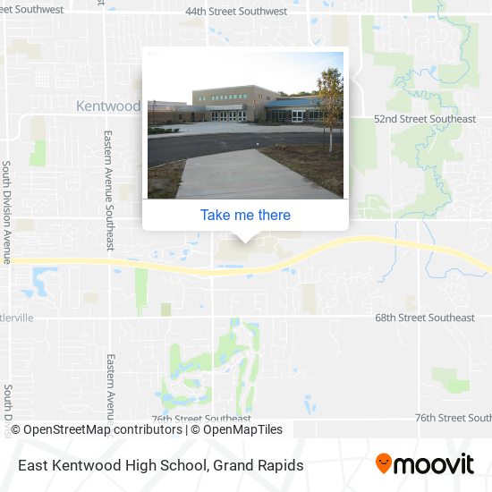 East Kentwood High School map