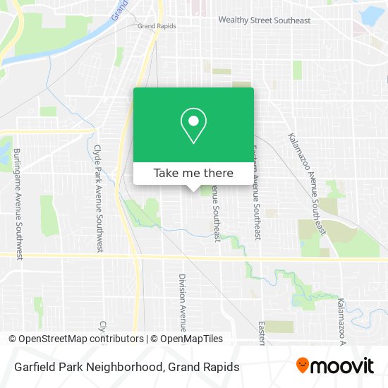 Mapa de Garfield Park Neighborhood