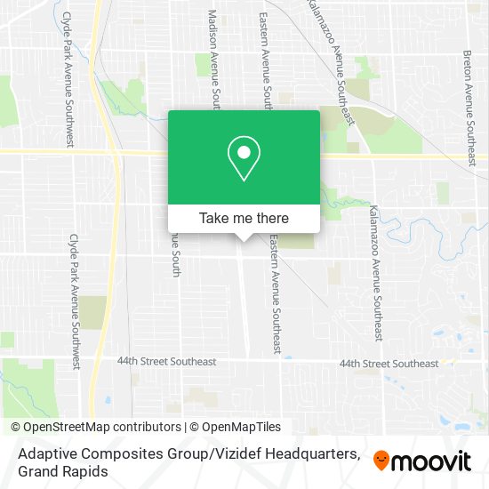 Adaptive Composites Group / Vizidef Headquarters map