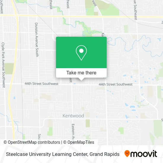 Steelcase University Learning Center map