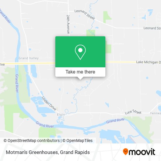 Mapa de Motman's Greenhouses