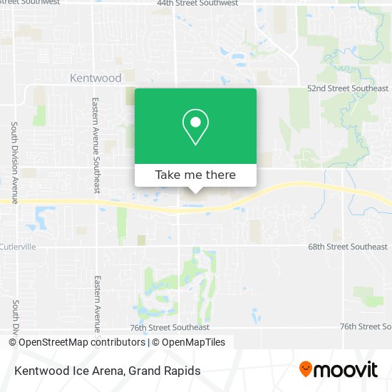 Mapa de Kentwood Ice Arena
