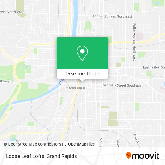 Mapa de Loose Leaf Lofts