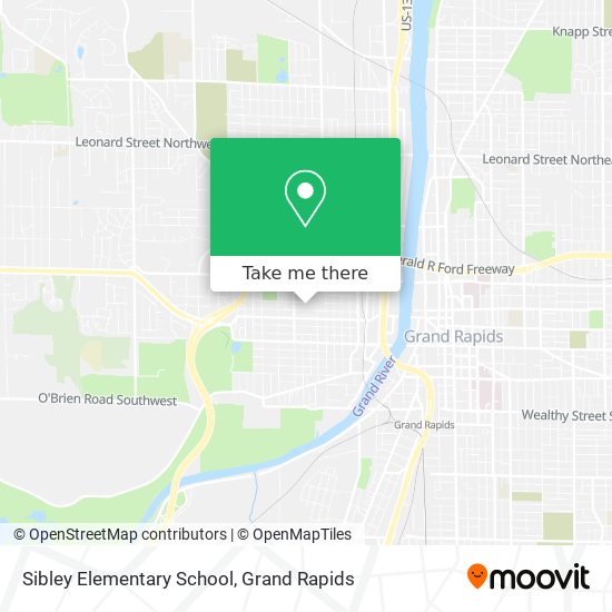 Sibley Elementary School map