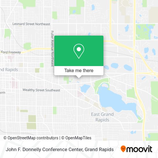Mapa de John F. Donnelly Conference Center