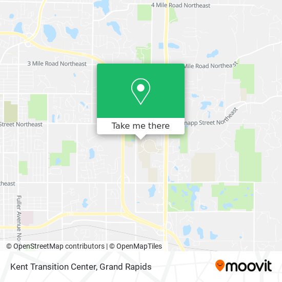 Mapa de Kent Transition Center