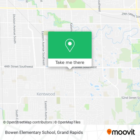 Mapa de Bowen Elementary School