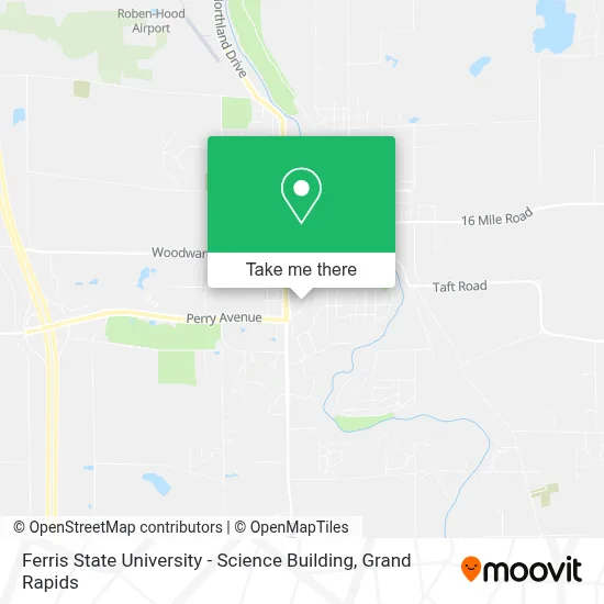 Ferris State University - Science Building map