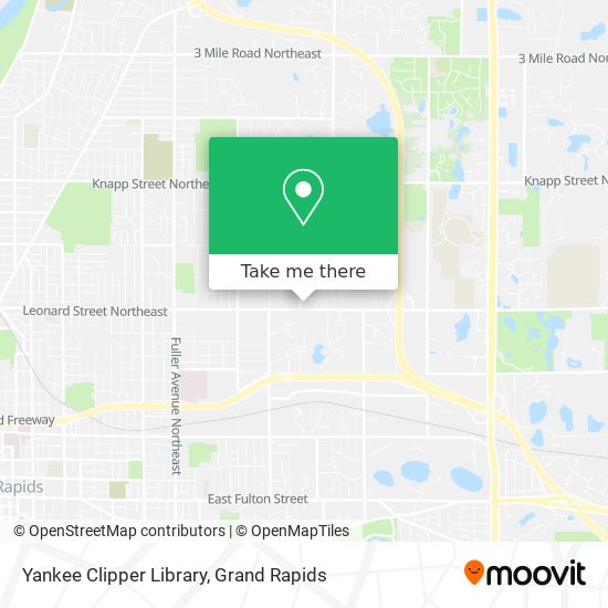 Yankee Clipper Library map