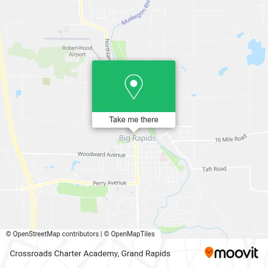 Crossroads Charter Academy map