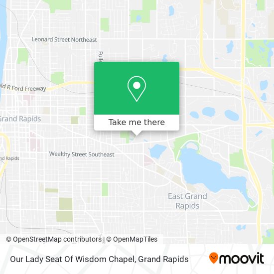 Our Lady Seat Of Wisdom Chapel map