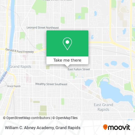 Mapa de William C. Abney Academy