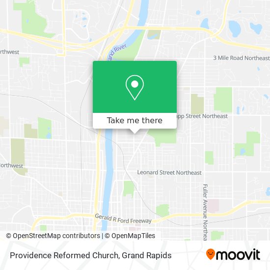 Providence Reformed Church map