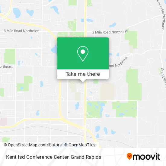 Kent Isd Conference Center map