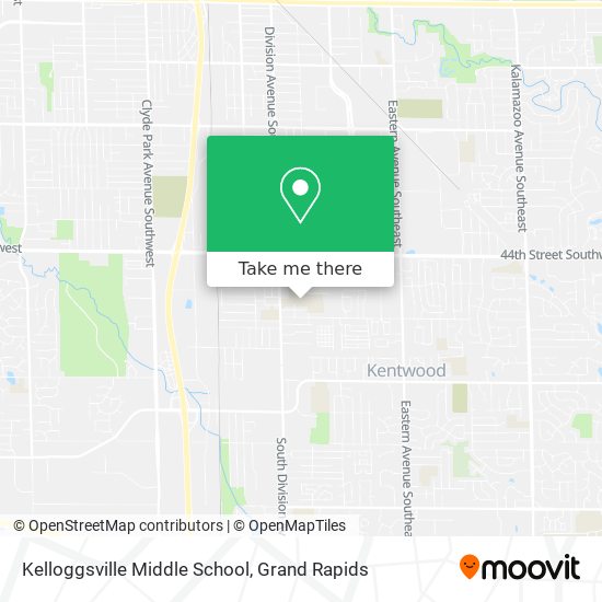 Mapa de Kelloggsville Middle School