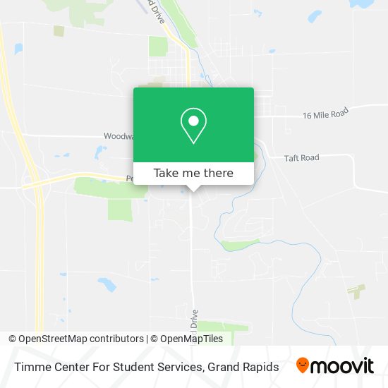 Timme Center For Student Services map