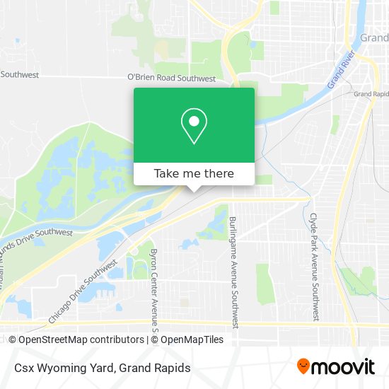 Csx Wyoming Yard map