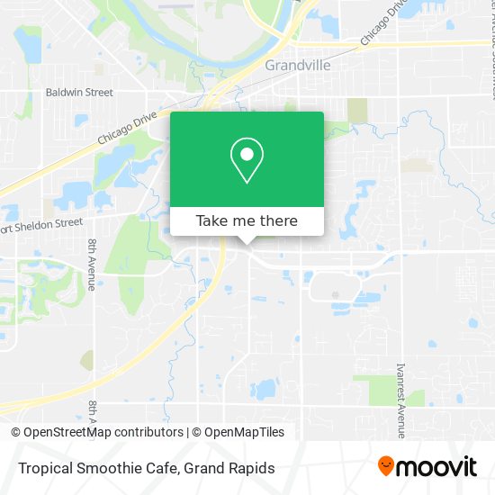 Mapa de Tropical Smoothie Cafe