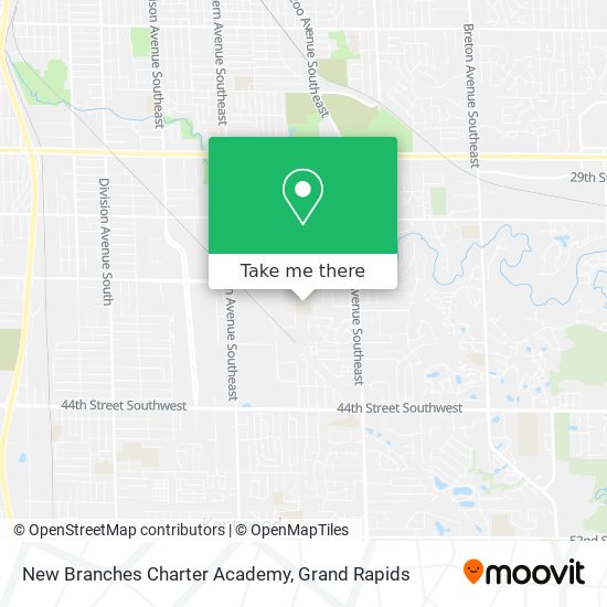 Mapa de New Branches Charter Academy