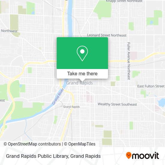 Mapa de Grand Rapids Public Library