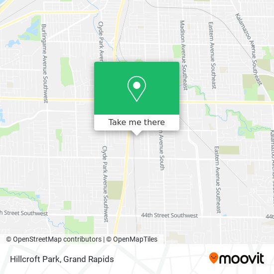Mapa de Hillcroft Park