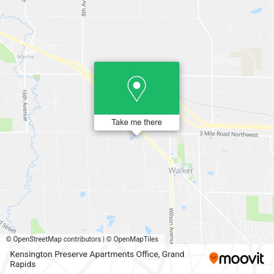 Kensington Preserve Apartments Office map