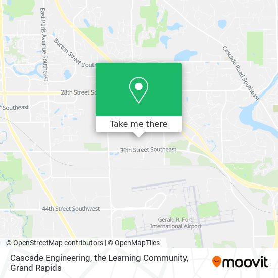 Mapa de Cascade Engineering, the Learning Community
