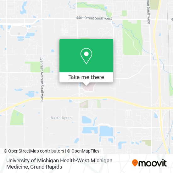 Mapa de University of Michigan Health-West Michigan Medicine