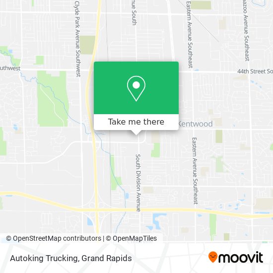 Autoking Trucking map