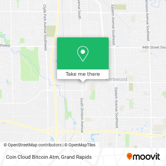 Coin Cloud Bitcoin Atm map