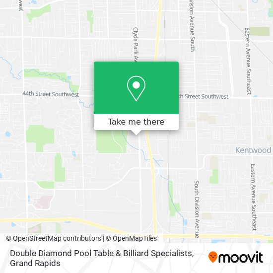 Double Diamond Pool Table & Billiard Specialists map