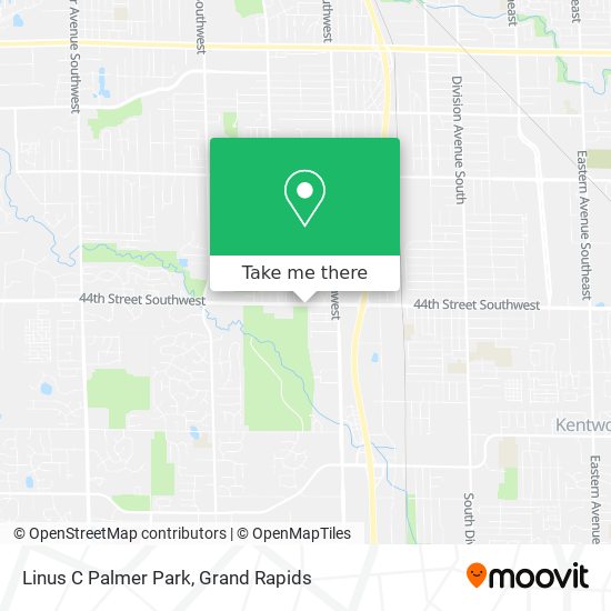 Linus C Palmer Park map