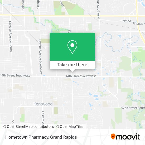 Mapa de Hometown Pharmacy