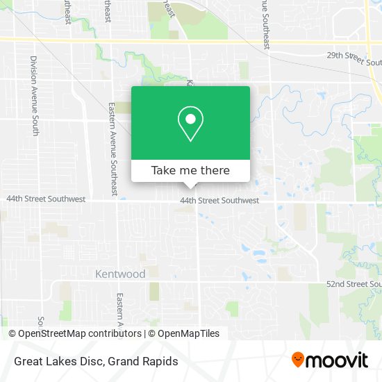 Mapa de Great Lakes Disc