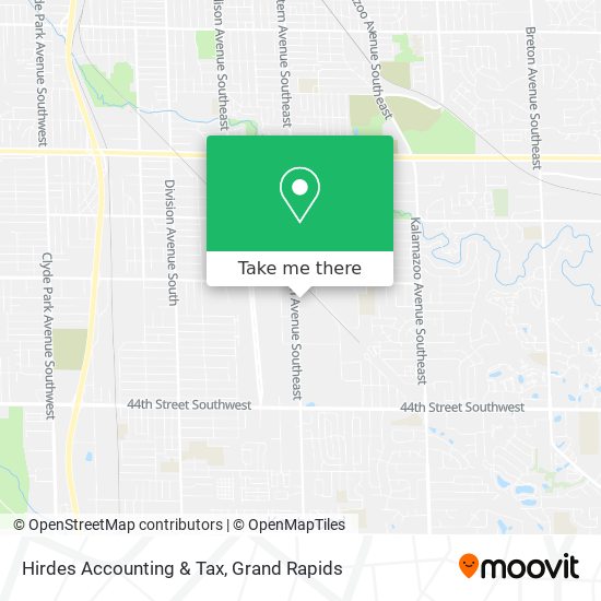 Hirdes Accounting & Tax map