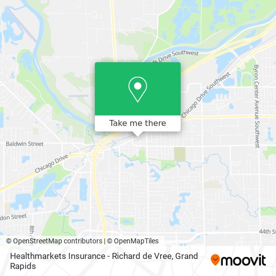 Healthmarkets Insurance - Richard de Vree map