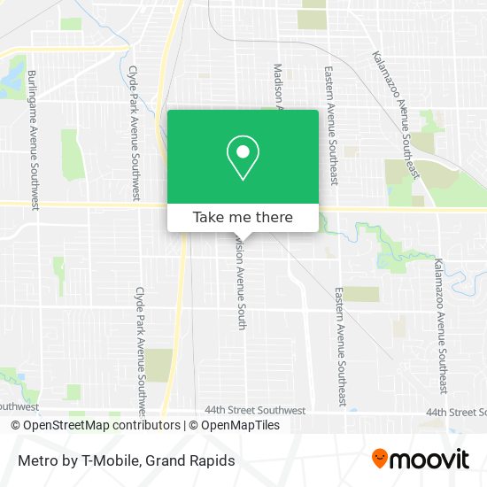 Metro by T-Mobile map