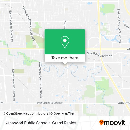 Kentwood Public Schools map