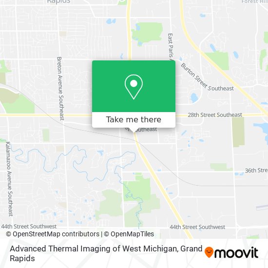Mapa de Advanced Thermal Imaging of West Michigan
