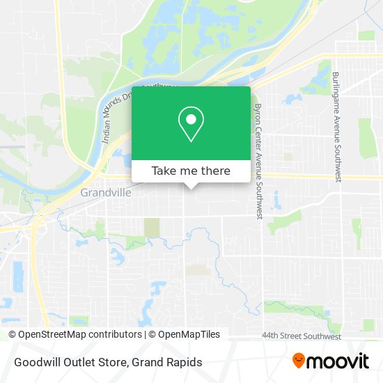 Goodwill Outlet Store map