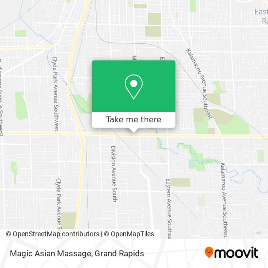 How to get to Magic Asian Massage in Grand Rapids by Bus