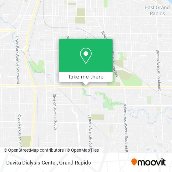 Davita Dialysis Center map