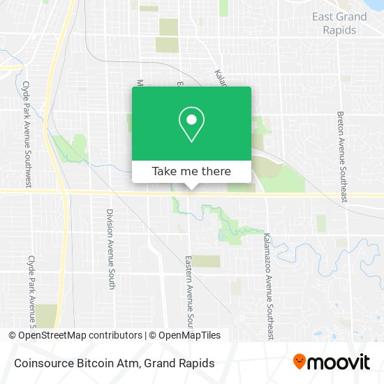 Coinsource Bitcoin Atm map