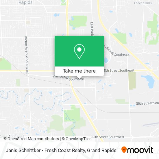 Janis Schnittker - Fresh Coast Realty map