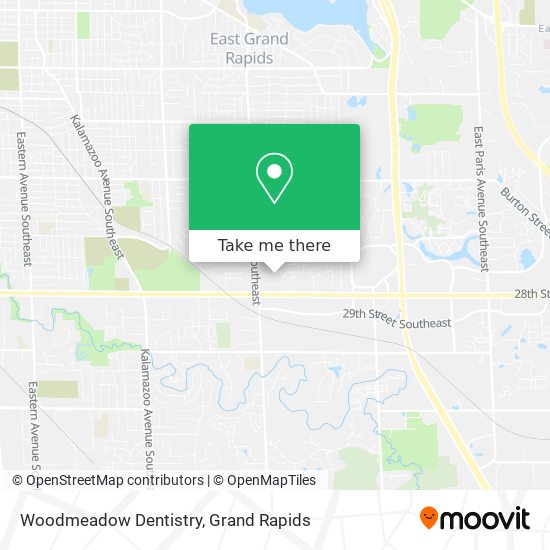 Woodmeadow Dentistry map