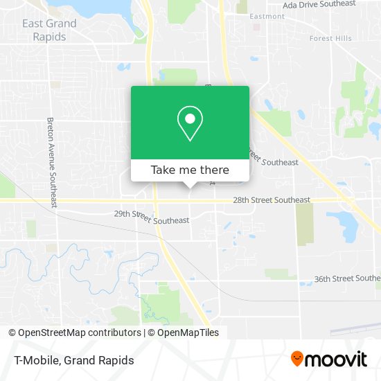 T-Mobile map