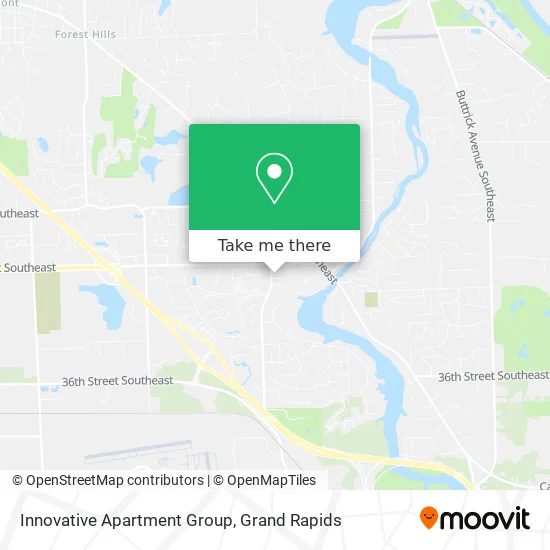 Innovative Apartment Group map