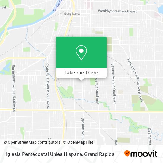 Iglesia Pentecostal Uniea Hispana map
